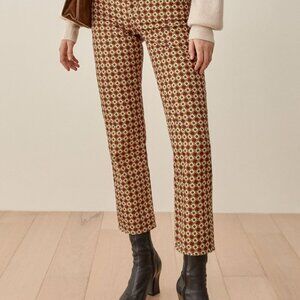 Reformation  Mezzanine High Rise Straight Jeans